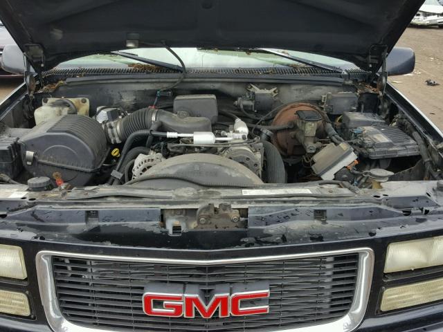 3GKFK16R8VG526920 - 1997 GMC SUBURBAN K BLACK photo 7