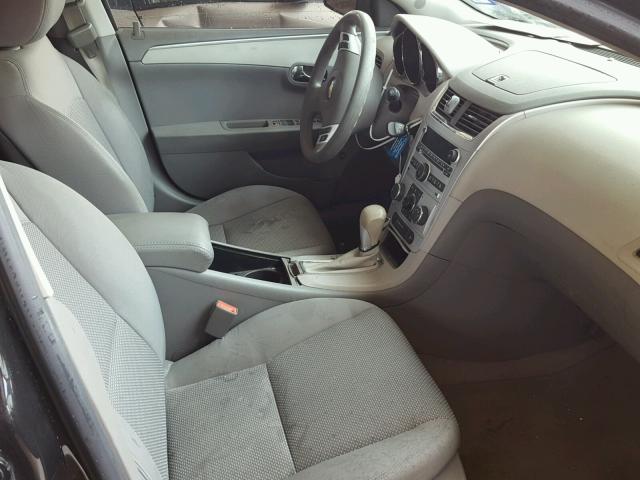 1G1ZC5E01CF201324 - 2012 CHEVROLET MALIBU 1LT შავი ფოტო 5