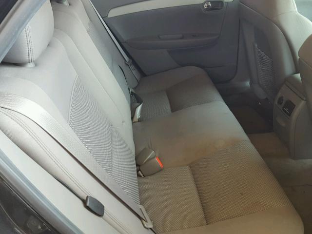 1G1ZC5E01CF201324 - 2012 CHEVROLET MALIBU 1LT შავი ფოტო 6