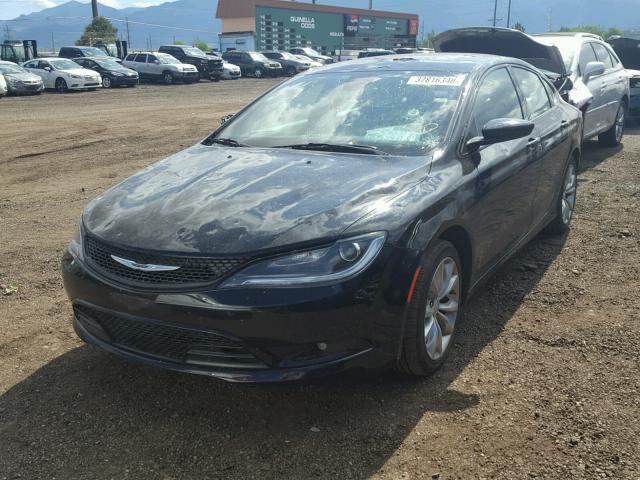 1C3CCCBB1GN129547 - 2016 CHRYSLER 200 S BLACK photo 2