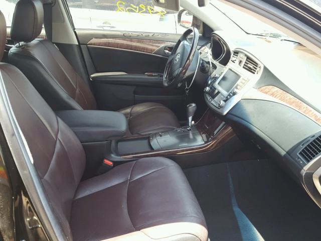 4T1BK3DB0CU473700 - 2012 TOYOTA AVALON BAS BLACK photo 5