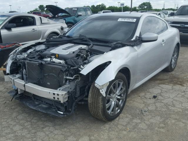 JN1CV6EL7BM262620 - 2011 INFINITI G37 SILVER photo 2