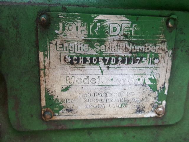 CH3057D21175 - 1988 JOHN DEERE 950 GREEN photo 10