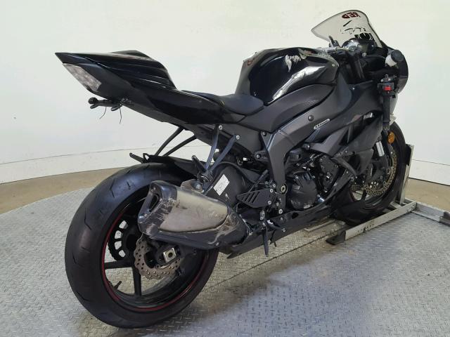 JKAZX4R1XCA037345 - 2012 KAWASAKI ZX600 R BLACK photo 8