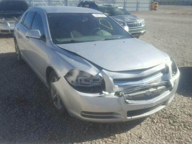 1G1ZC5EU9BF111937 - 2011 CHEVROLET MALIBU 1LT SILVER photo 1