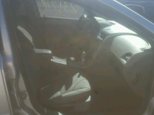 1G1ZC5EU9BF111937 - 2011 CHEVROLET MALIBU 1LT SILVER photo 5