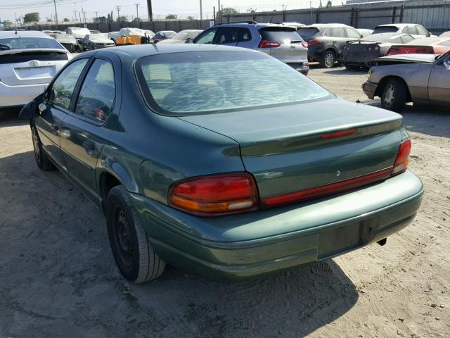 1B3EJ46X9TN182658 - 1996 DODGE STRATUS GREEN photo 3