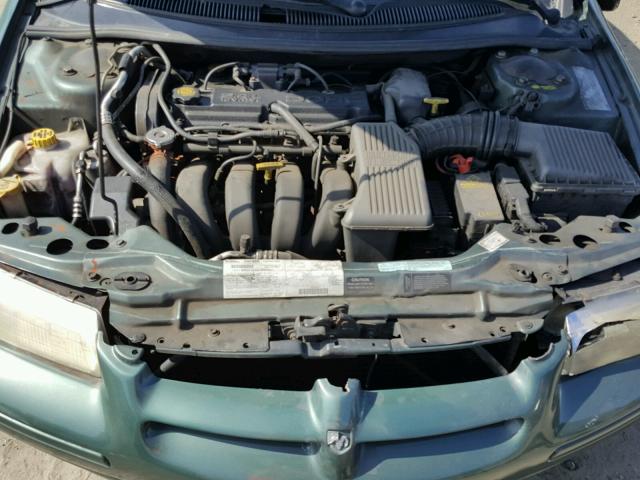 1B3EJ46X9TN182658 - 1996 DODGE STRATUS GREEN photo 7