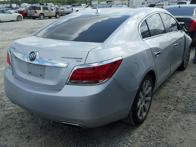 1G4GE5GV9AF177641 - 2010 BUICK LACROSSE C SILVER photo 4