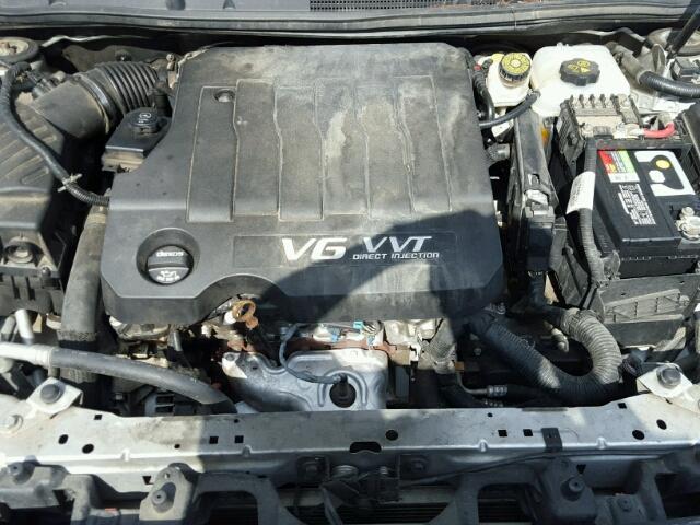 1G4GE5GV9AF177641 - 2010 BUICK LACROSSE C SILVER photo 7