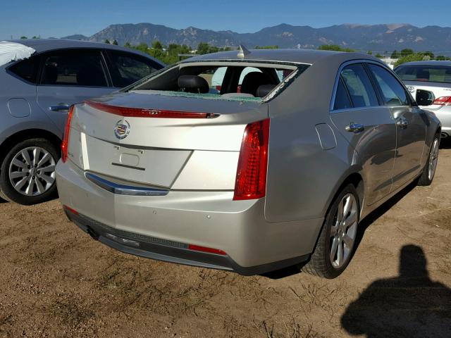 1G6AB5RA2E0148071 - 2014 CADILLAC ATS LUXURY BEIGE photo 4