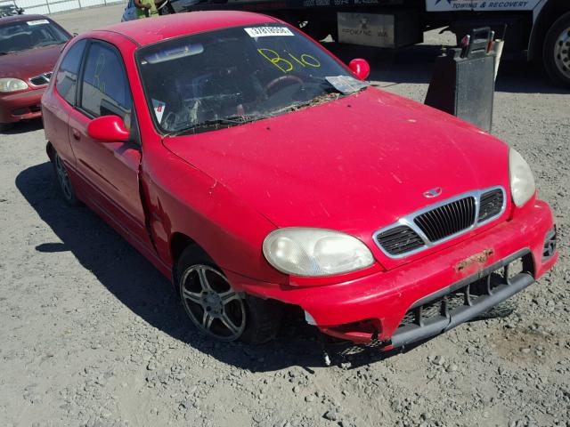 KLATB22671B621124 - 2001 DAEWOO LANOS SPOR RED photo 1