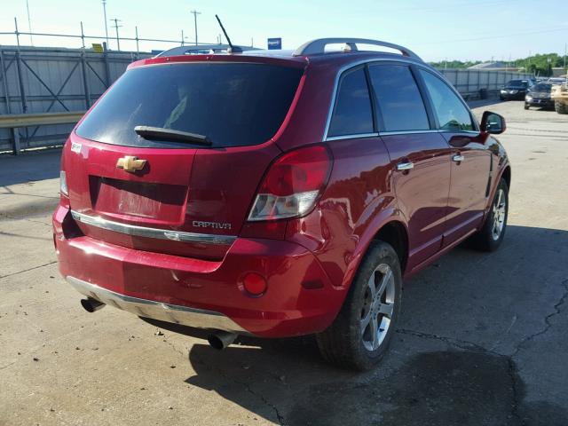 3GNFL4E51CS644334 - 2012 CHEVROLET CAPTIVA SP MAROON photo 4