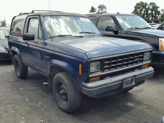 1FMCU14T4JUA53897 - 1988 FORD BRONCO II BLUE photo 1