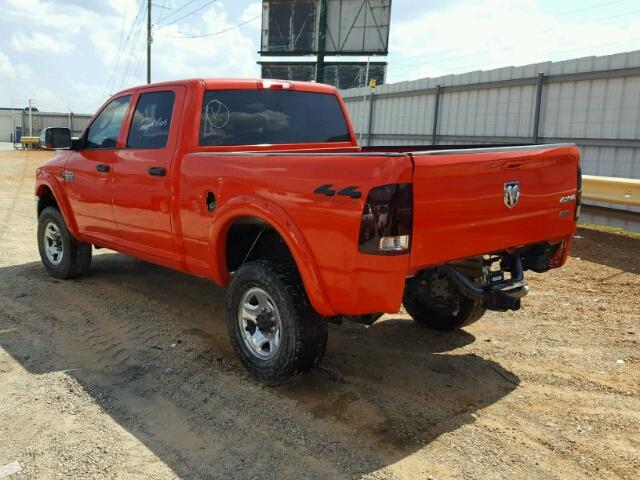 3C6UD5CL9CG185259 - 2012 DODGE RAM 2500 S RED photo 3