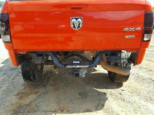 3C6UD5CL9CG185259 - 2012 DODGE RAM 2500 S RED photo 9