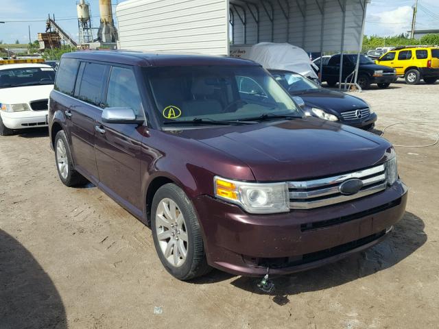 2FMGK5DC3BBD30805 - 2011 FORD FLEX LIMIT BURGUNDY photo 1