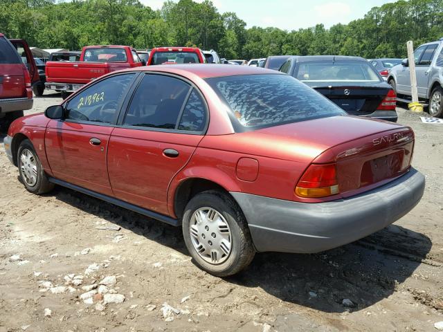 1G8ZH5285XZ224963 - 1999 SATURN SL1 RED photo 3