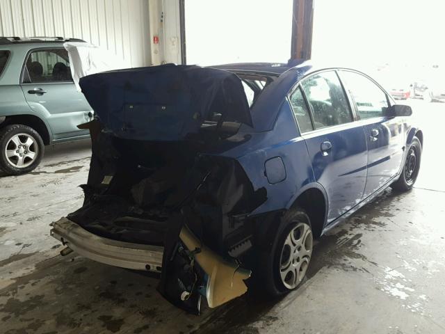 1G8AJ52F45Z150870 - 2005 SATURN ION LEVEL BLUE photo 4