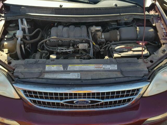 2FMZA5241YBC27916 - 2000 FORD WINDSTAR S BURGUNDY photo 7