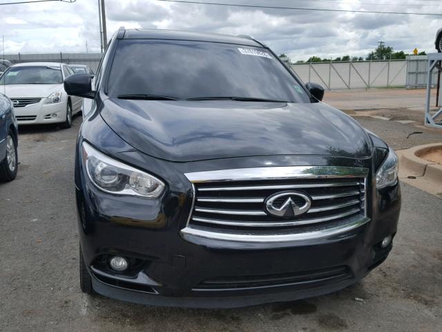 5N1AL0MN1DC346107 - 2013 INFINITI JX35 BASE BLACK photo 9