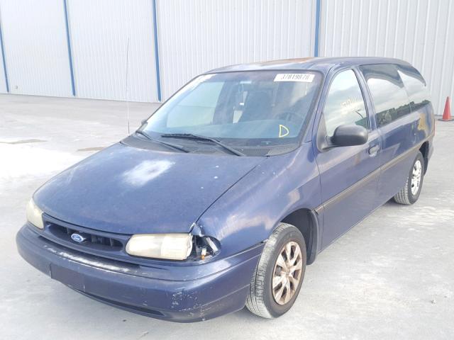 2FMDA5143TBC59867 - 1996 FORD WINDSTAR W BLUE photo 2