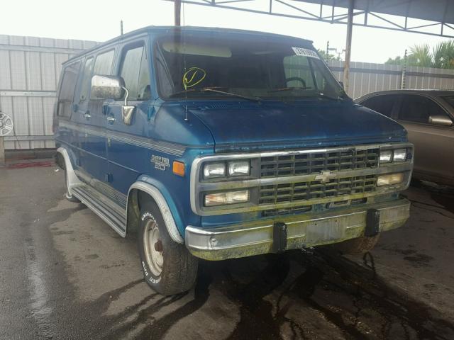 1GBEG25K6SF246899 - 1995 CHEVROLET G20 GREEN photo 1