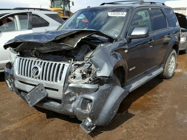 4M2CU97118KJ02891 - 2008 MERCURY MARINER PR GRAY photo 2