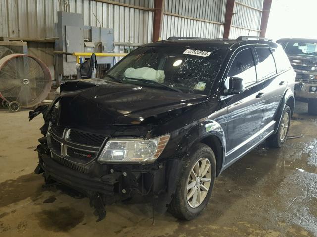 3C4PDCBG8GT206551 - 2016 DODGE JOURNEY SX BLACK photo 2