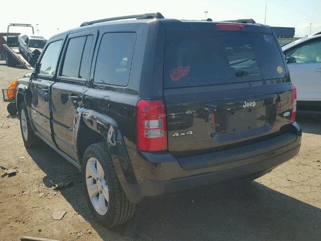 1C4NJRFB4ED616106 - 2014 JEEP PATRIOT LA BROWN photo 3