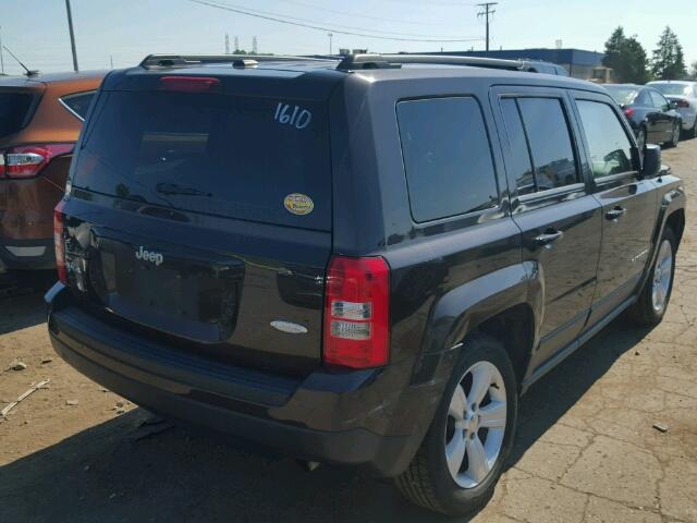 1C4NJRFB4ED616106 - 2014 JEEP PATRIOT LA BROWN photo 4