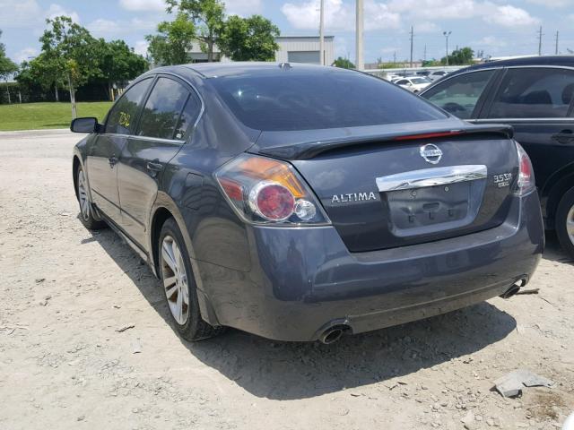 1N4BL2APXAN487791 - 2010 NISSAN ALTIMA SR GRAY photo 3