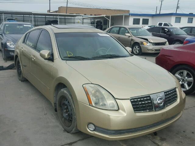 1N4BA41E24C823420 - 2004 NISSAN MAXIMA TAN photo 1