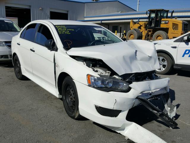 JA32U1FU2CU019187 - 2012 MITSUBISHI LANCER DE WHITE photo 1