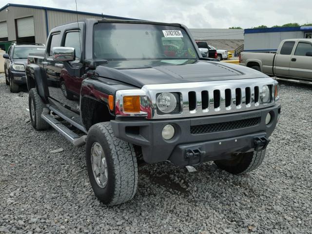 5GNEN13EX98126255 - 2009 HUMMER H3T BLACK photo 1