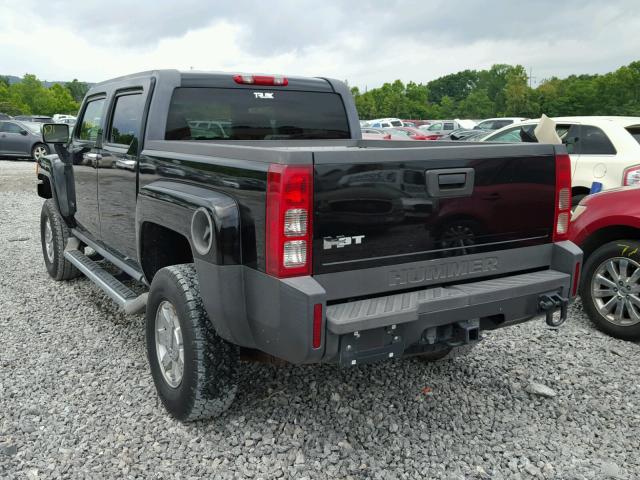 5GNEN13EX98126255 - 2009 HUMMER H3T BLACK photo 3