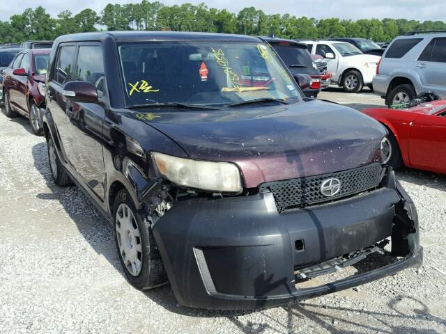 JTLKE50E981033110 - 2008 TOYOTA SCION XB Bənövşəyi foto 1