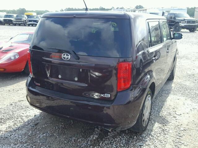 JTLKE50E981033110 - 2008 TOYOTA SCION XB Bənövşəyi foto 4