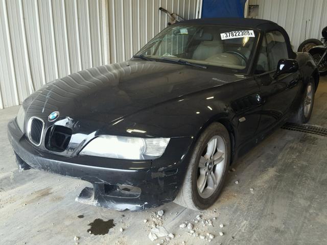 WBACN33401LK47417 - 2001 BMW Z3 2.5 BLACK photo 2