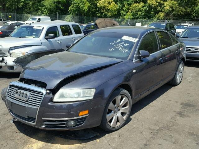 WAUDG74F36N044975 - 2006 AUDI A6 3.2 QUA GRAY photo 2