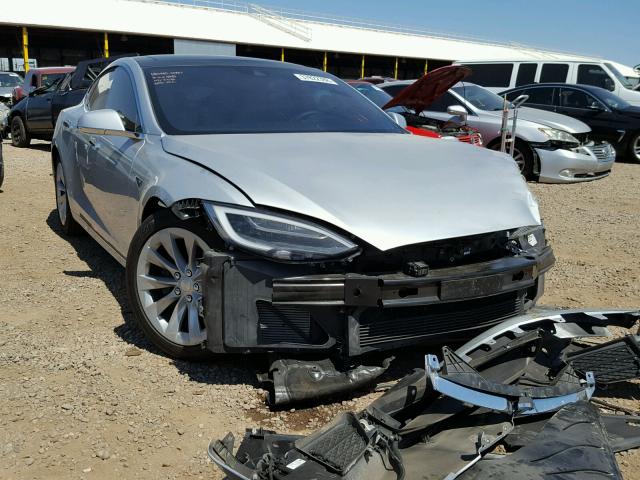 5YJSA1E29GF153378 - 2016 TESLA MODEL S Արծաթագույն լուսանկար 1