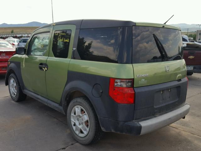 5J6YH28387L013507 - 2007 HONDA ELEMENT LX GREEN photo 3