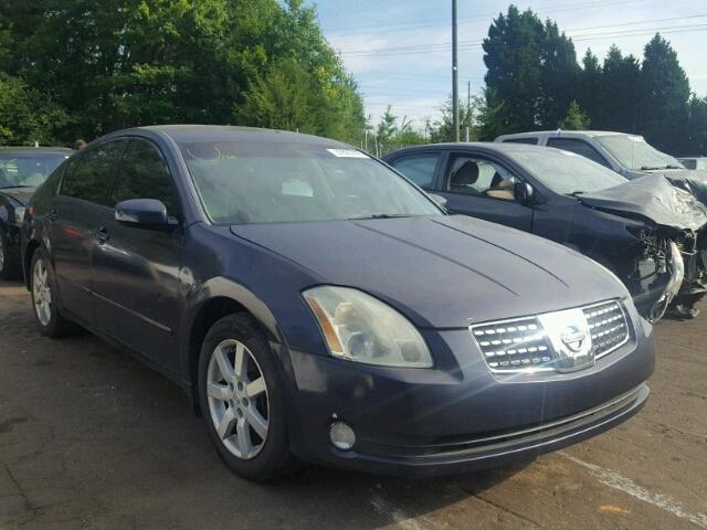 1N4BA41E84C840836 - 2004 NISSAN MAXIMA SE BLUE photo 1