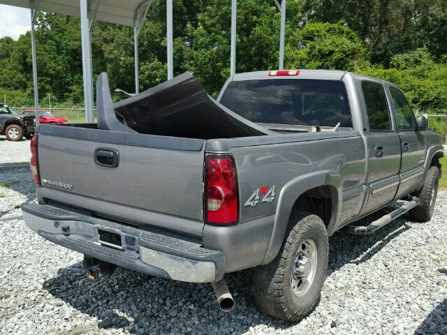 1GCHK23DX6F194825 - 2006 CHEVROLET SILVERADO GRAY photo 4