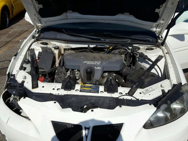 2G2WP522551204309 - 2005 PONTIAC GRAND PRIX WHITE photo 7