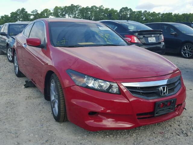 1HGCS2B85BA007546 - 2011 HONDA ACCORD EXL RED photo 1