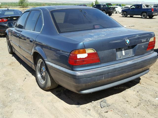 WBAGF632XSDH03310 - 1995 BMW 740 I AUTO BLUE photo 3