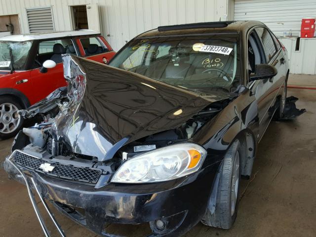 2G1WD58C379281813 - 2007 CHEVROLET IMPALA SUP 黑色 照片 2