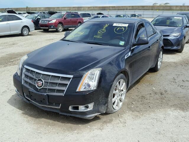 1G6DV57V780164880 - 2008 CADILLAC CTS HI FEA BLACK photo 2