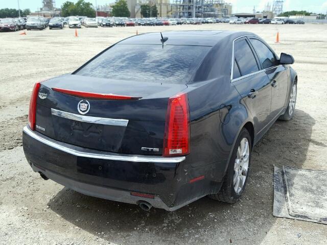 1G6DV57V780164880 - 2008 CADILLAC CTS HI FEA BLACK photo 4